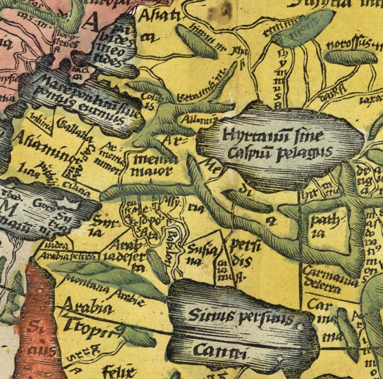 Armenia on Ancient Maps