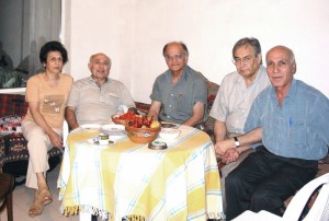 Old Friends meet in Yerevan, 2003                   