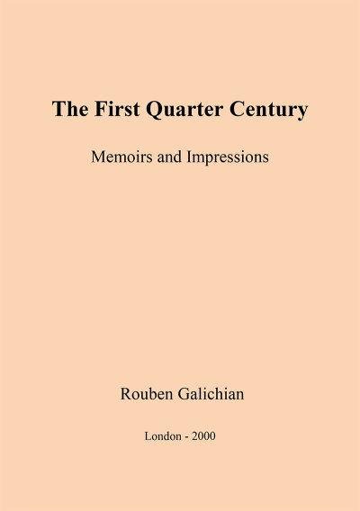 The First Quarter Century