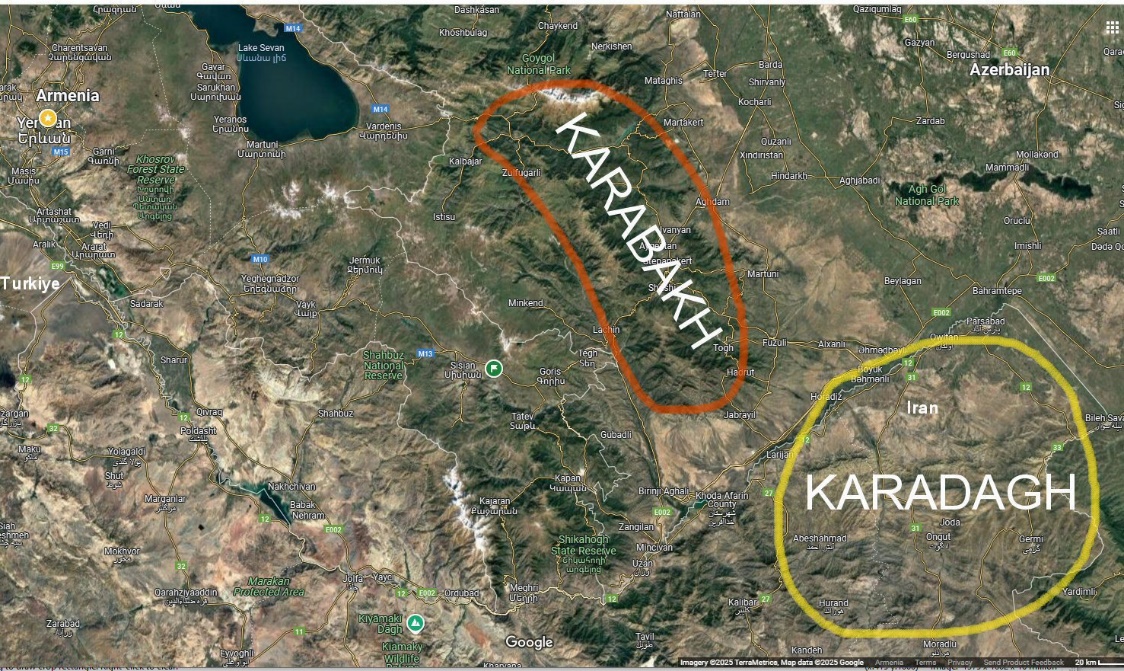 A map of karabakh region
AI-generated content may be incorrect.