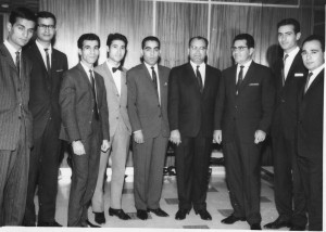 1964-NIOC colleagues, Tehran                  