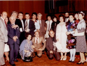 1978-Institute of Armenian Music, London. Summing-up party                        