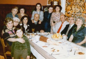 With maternal relatives, Yerevan - 1980                    